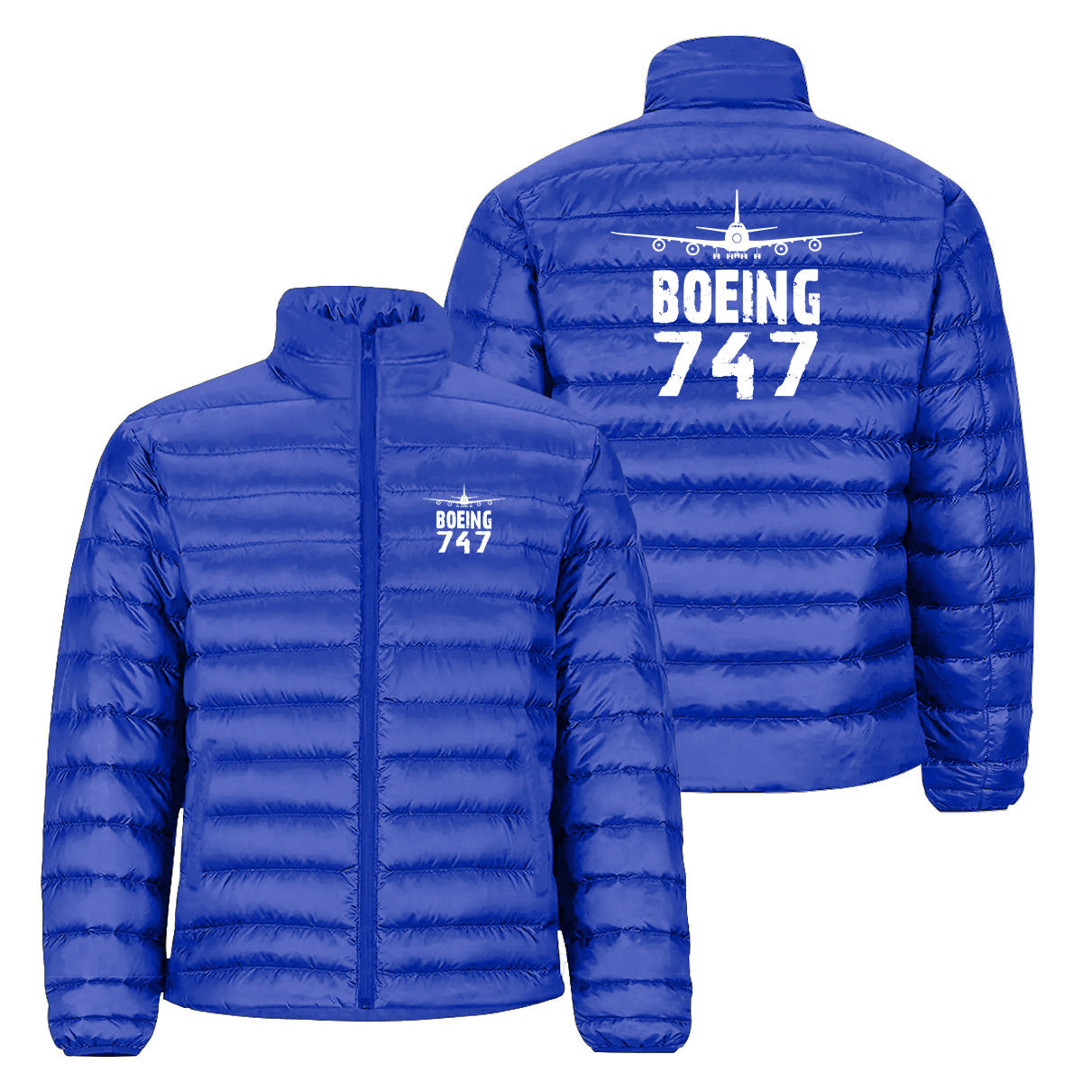 Boeing 747 & Plane Designed Padded Jackets