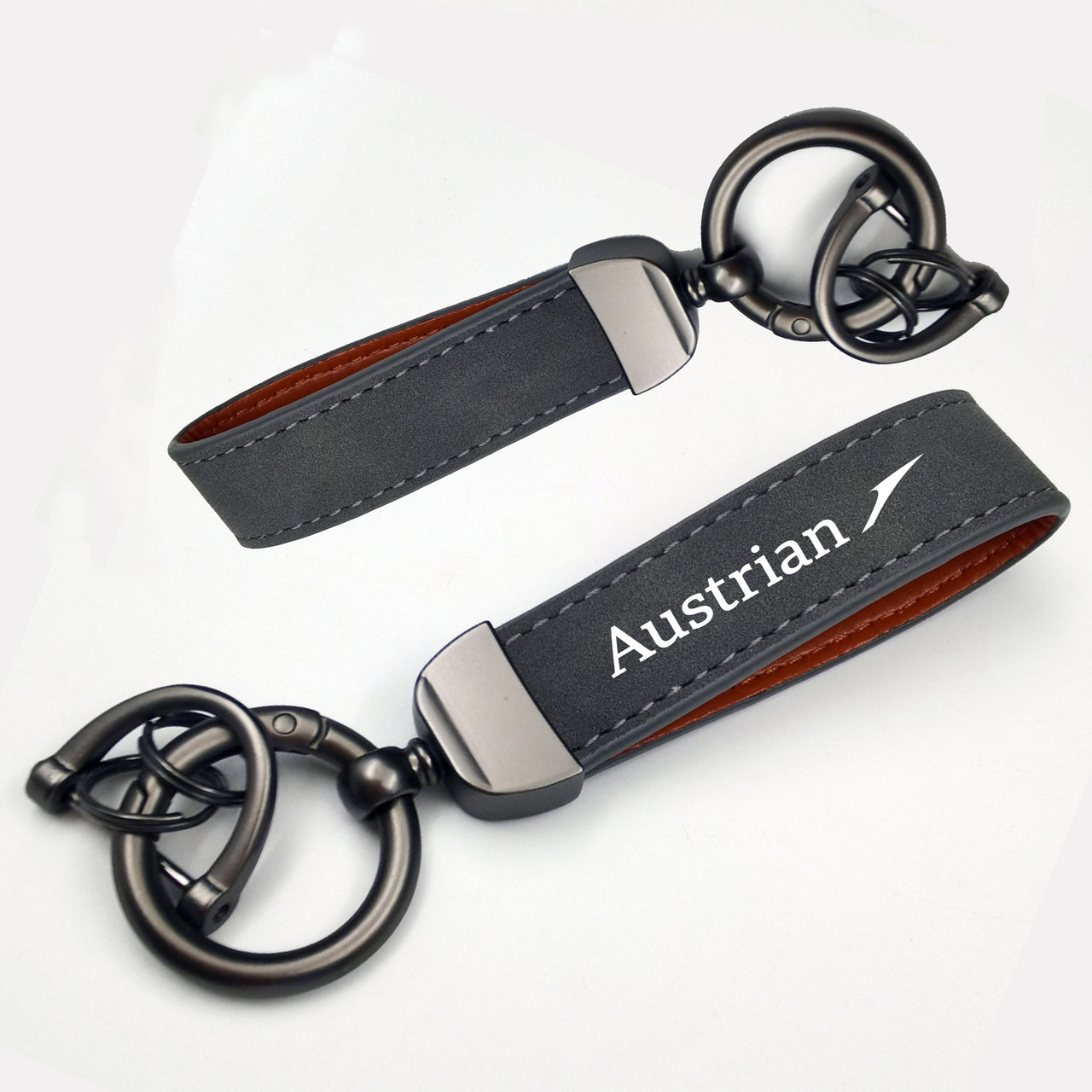 Austrian Airlines Design Horseshoe Buckle Key Chains