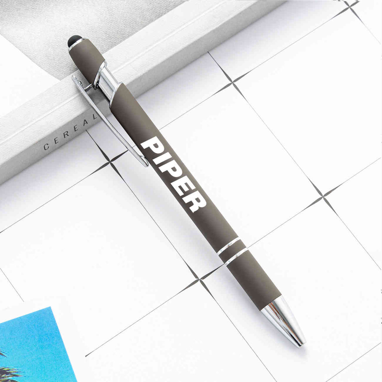 Piper & Text Designed Ballpens Capacitive Screen Touch Pens