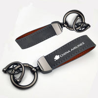 Thumbnail for China Airlines Design Horseshoe Buckle Key Chains