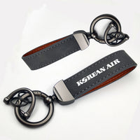 Thumbnail for Korean Airlines Design Horseshoe Buckle Key Chains