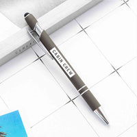 Thumbnail for Cabin Crew Text Designed Ballpens Capacitive Screen Touch Pens