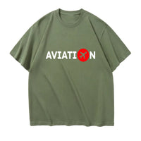 Thumbnail for Aviation Designed Relax Fit T-Shirts