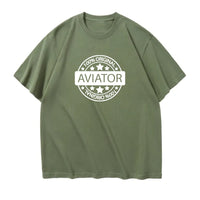 Thumbnail for %100 Original Aviator Designed Relax Fit T-Shirts