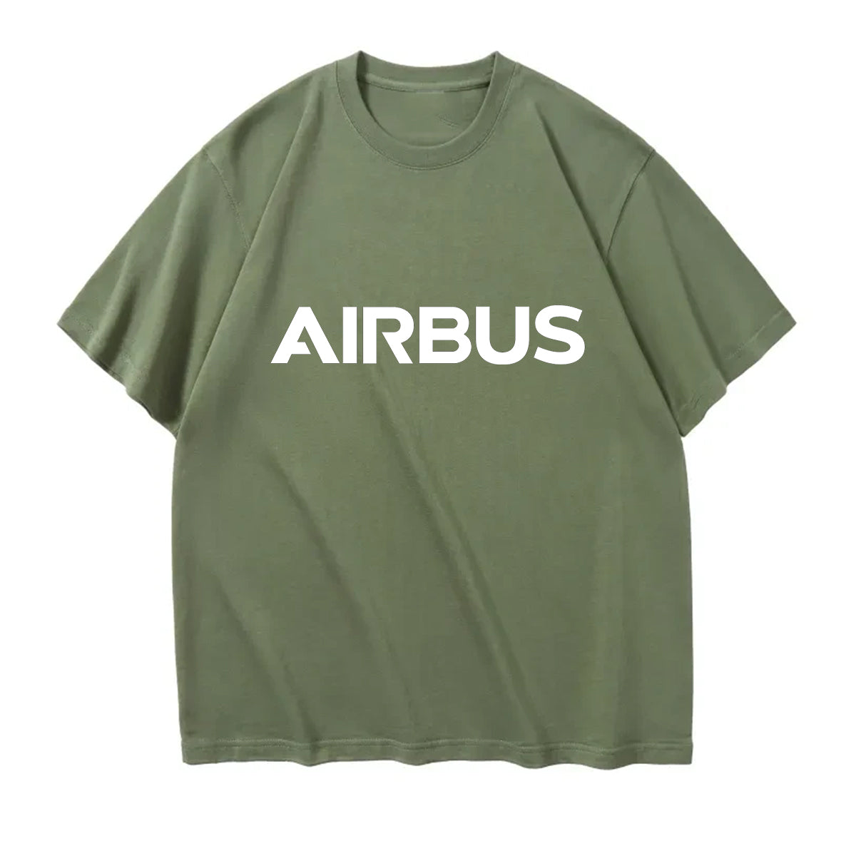 Airbus & Text Designed Relax Fit T-Shirts