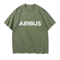 Thumbnail for Airbus & Text Designed Relax Fit T-Shirts