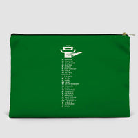 Thumbnail for Aviation Alphabet Designed Zipper Pouch