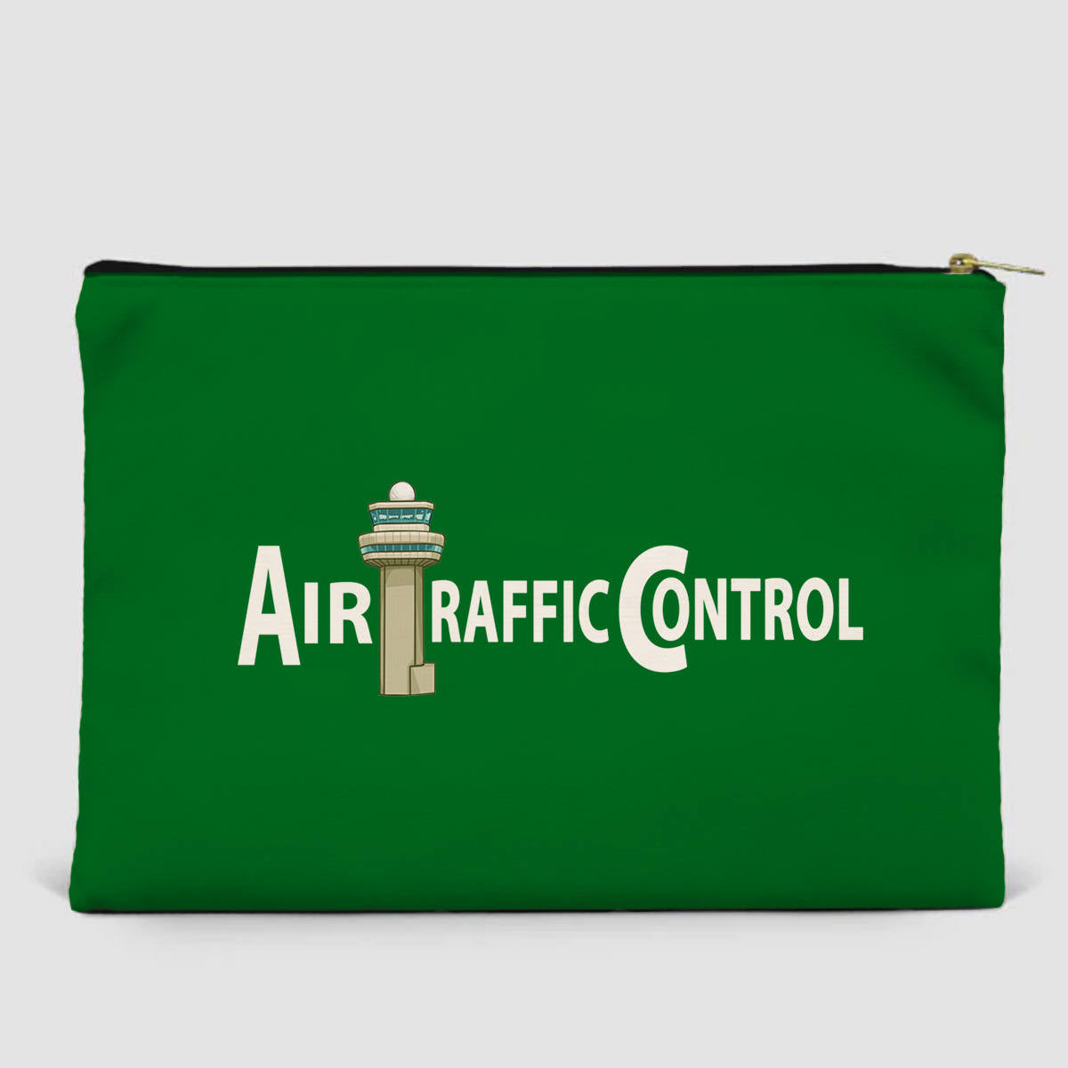 Air Traffic Control Designed Zipper Pouch