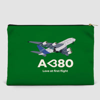 Thumbnail for Airbus A380 Love at first flight Designed Zipper Pouch