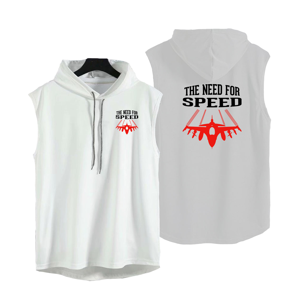 The Need For Speed Designed Hooded Tank Tops