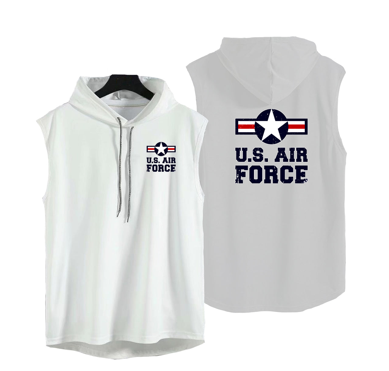 US Air Force Designed Hooded Tank Tops