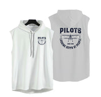 Thumbnail for Pilots Looking Down at People Since 1903 Designed Hooded Tank Tops