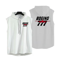 Thumbnail for Amazing Boeing 777 Designed Hooded Tank Tops