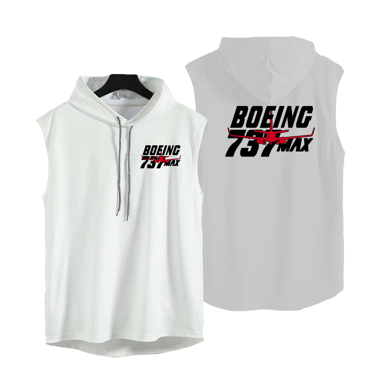 Amazing Boeing 737 Max Designed Hooded Tank Tops