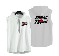 Thumbnail for Amazing Boeing 737 Max Designed Hooded Tank Tops