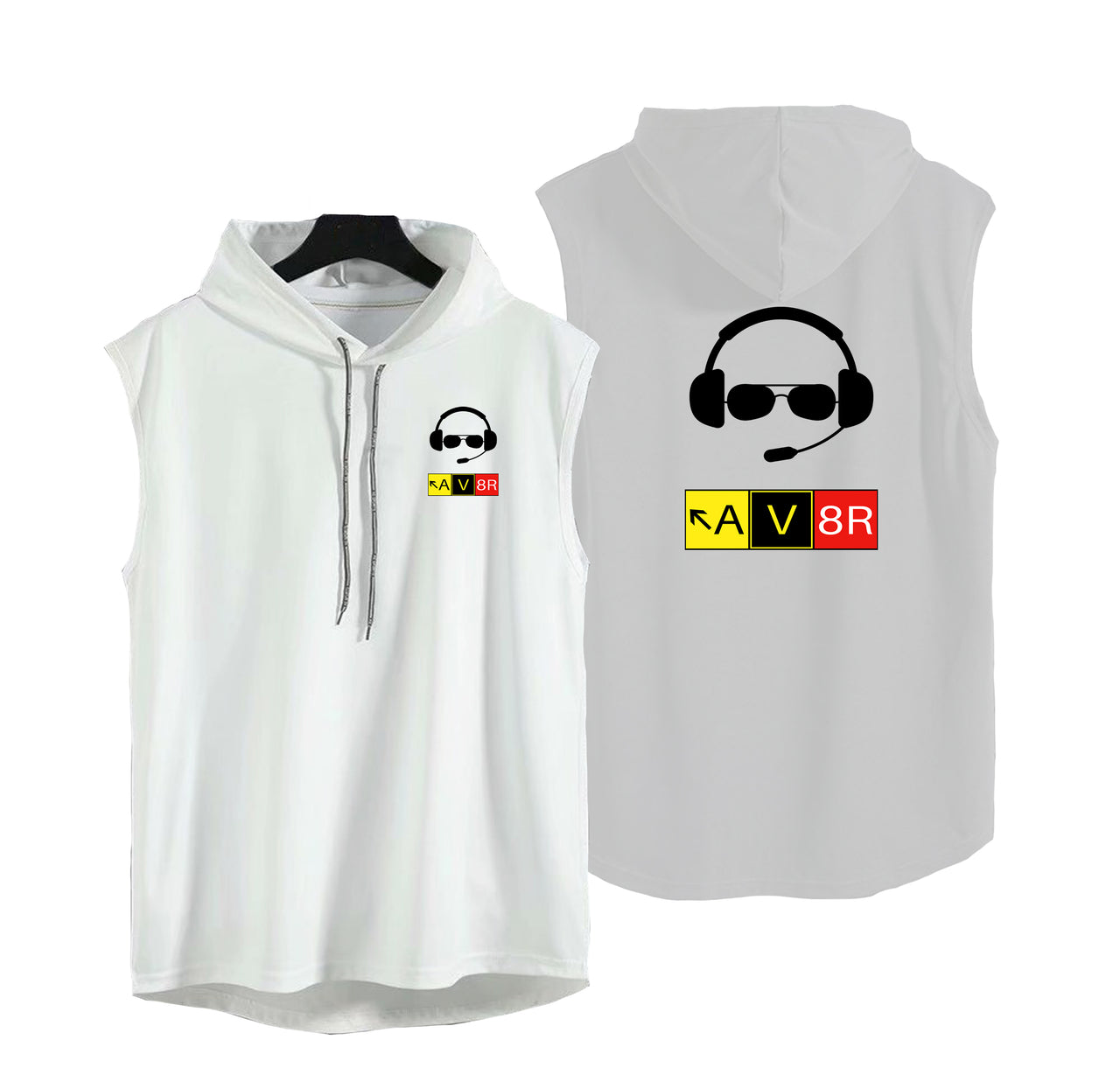 AV8R 2 Designed Hooded Tank Tops