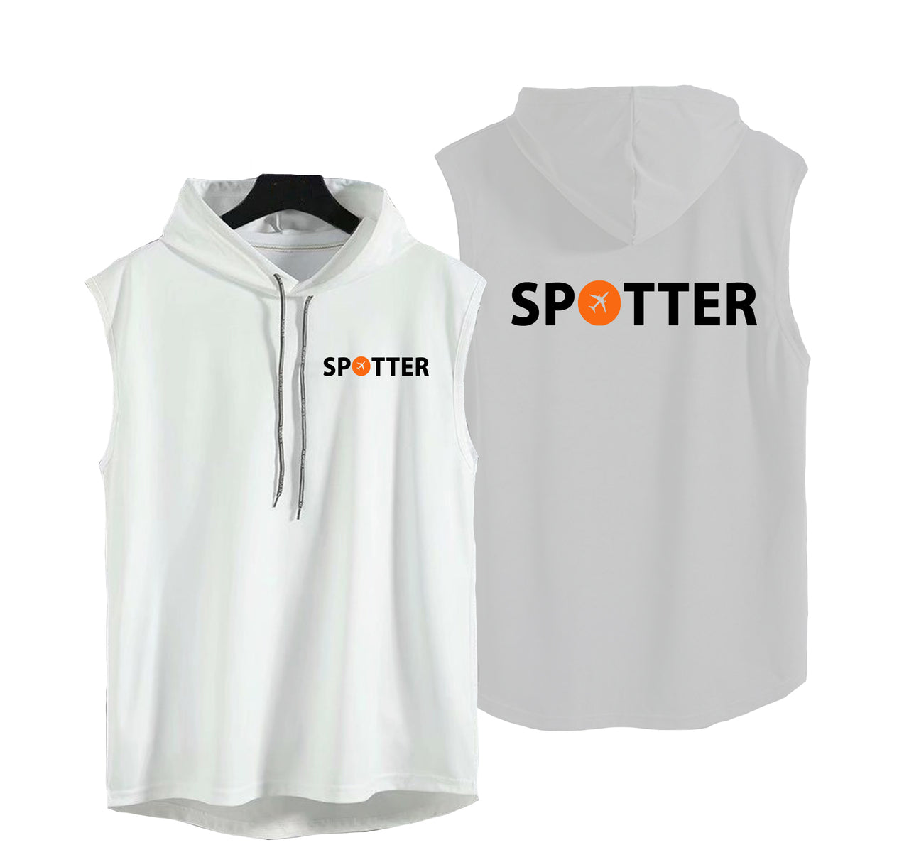 Spotter Designed Hooded Tank Tops