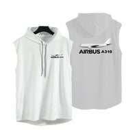 Thumbnail for The Airbus A310 Designed Hooded Tank Tops