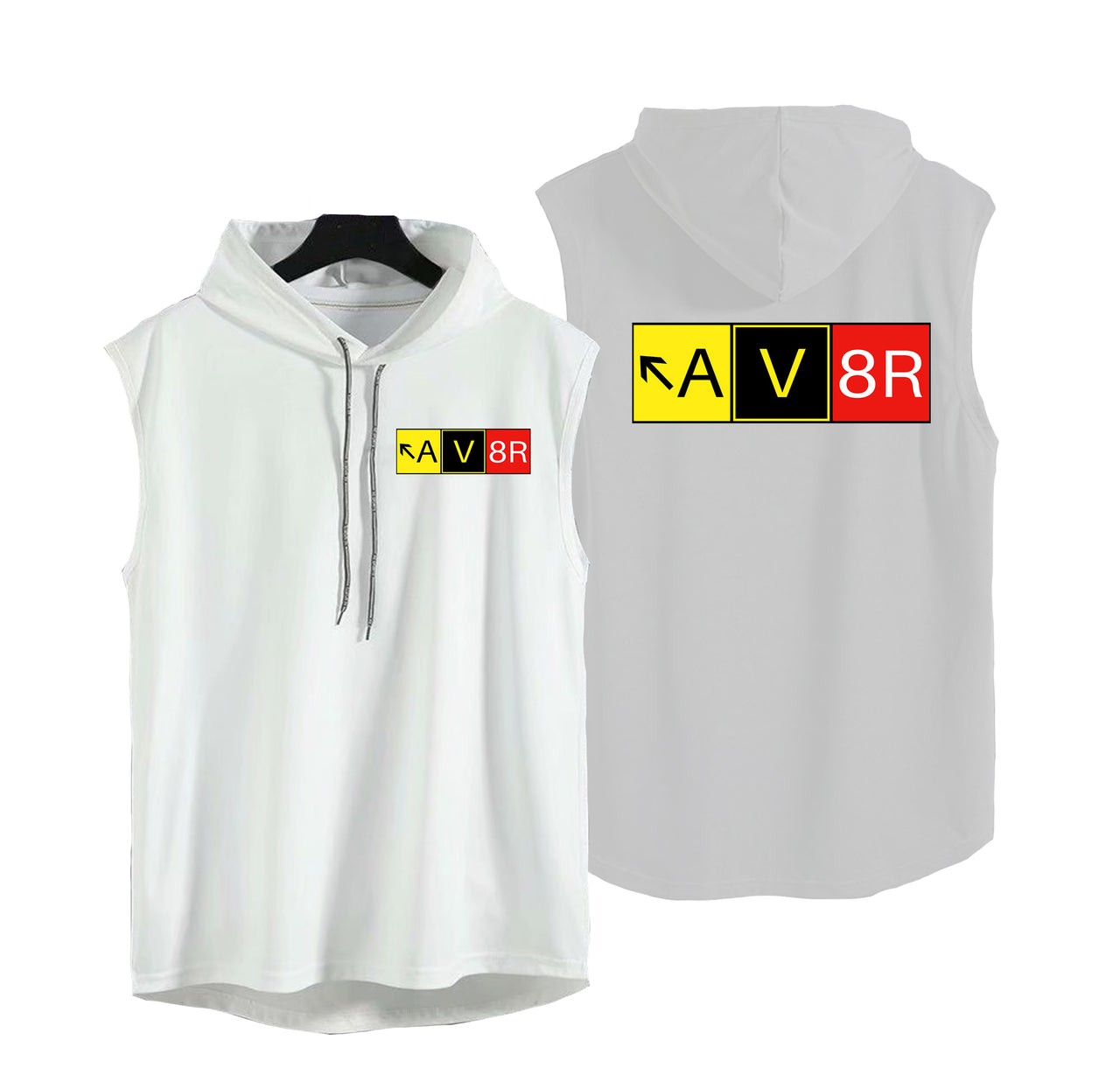 AV8R Designed Hooded Tank Tops