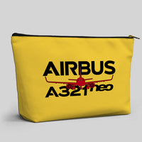 Thumbnail for Amazing Airbus A321neo Designed Zipper Pouch