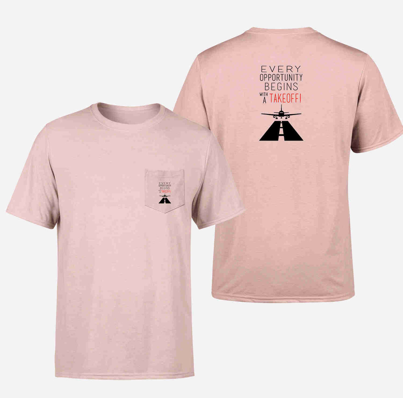 Every Opportunity Designed Pocket T-Shirts