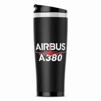 Thumbnail for Amazing Airbus A380 Designed Stainless Steel Travel Mugs