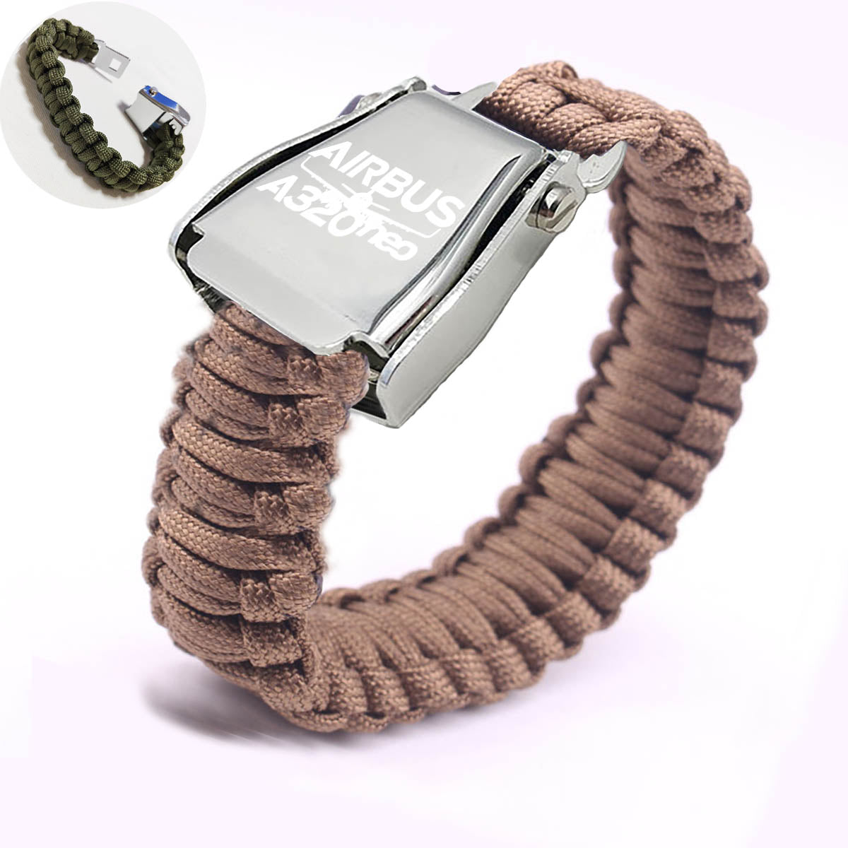 Amazing Airbus A320neo Design Airplane Seat Belt Bracelet