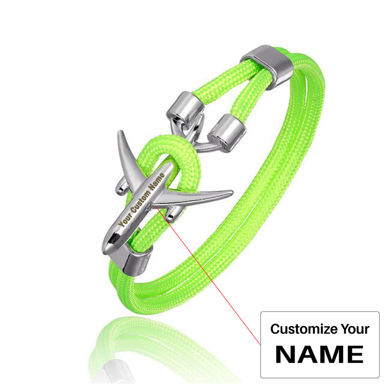 (Edition 2) Super Quality Stylish Airplane Shape Bracelets (Lighter Colours)