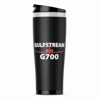 Thumbnail for Amazing Gulfstream G700 Designed Stainless Steel Travel Mugs