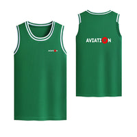 Thumbnail for Aviation Designed Basketball Style Sports Tank Tops