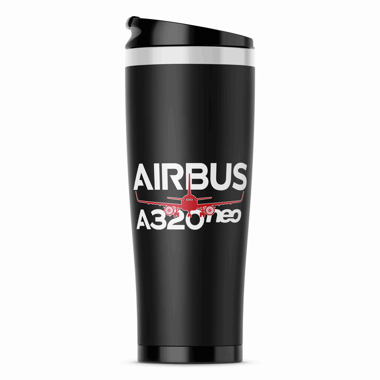 Amazing Airbus A320neo Designed Stainless Steel Travel Mugs