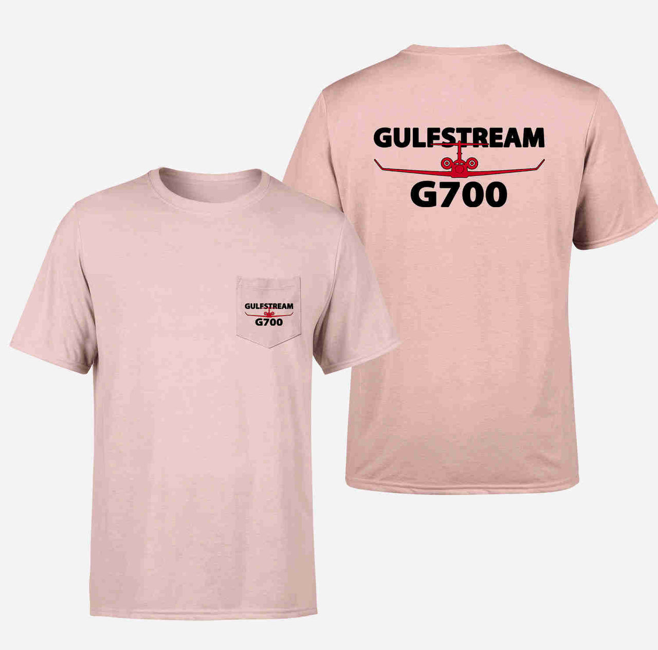 Amazing Gulfstream G700 Designed Pocket T-Shirts