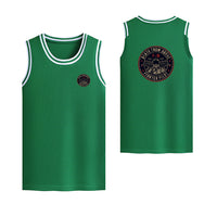 Thumbnail for Fighting Falcon F16 - Death From Above Designed Basketball Style Sports Tank Tops