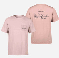 Thumbnail for How Planes Fly Designed Pocket T-Shirts