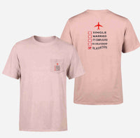 Thumbnail for In Aviation Designed Pocket T-Shirts