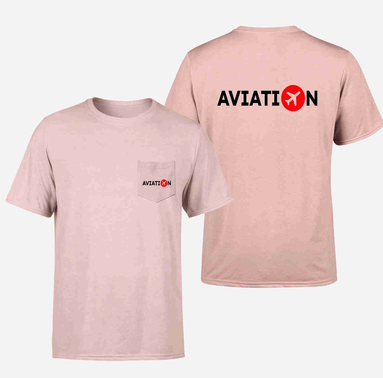 Aviation Designed Pocket T-Shirts