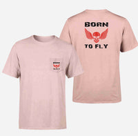 Thumbnail for Born To Fly SKELETON Designed Pocket T-Shirts