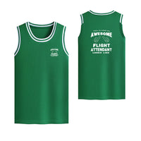 Thumbnail for Flight Attendant Designed Basketball Style Sports Tank Tops