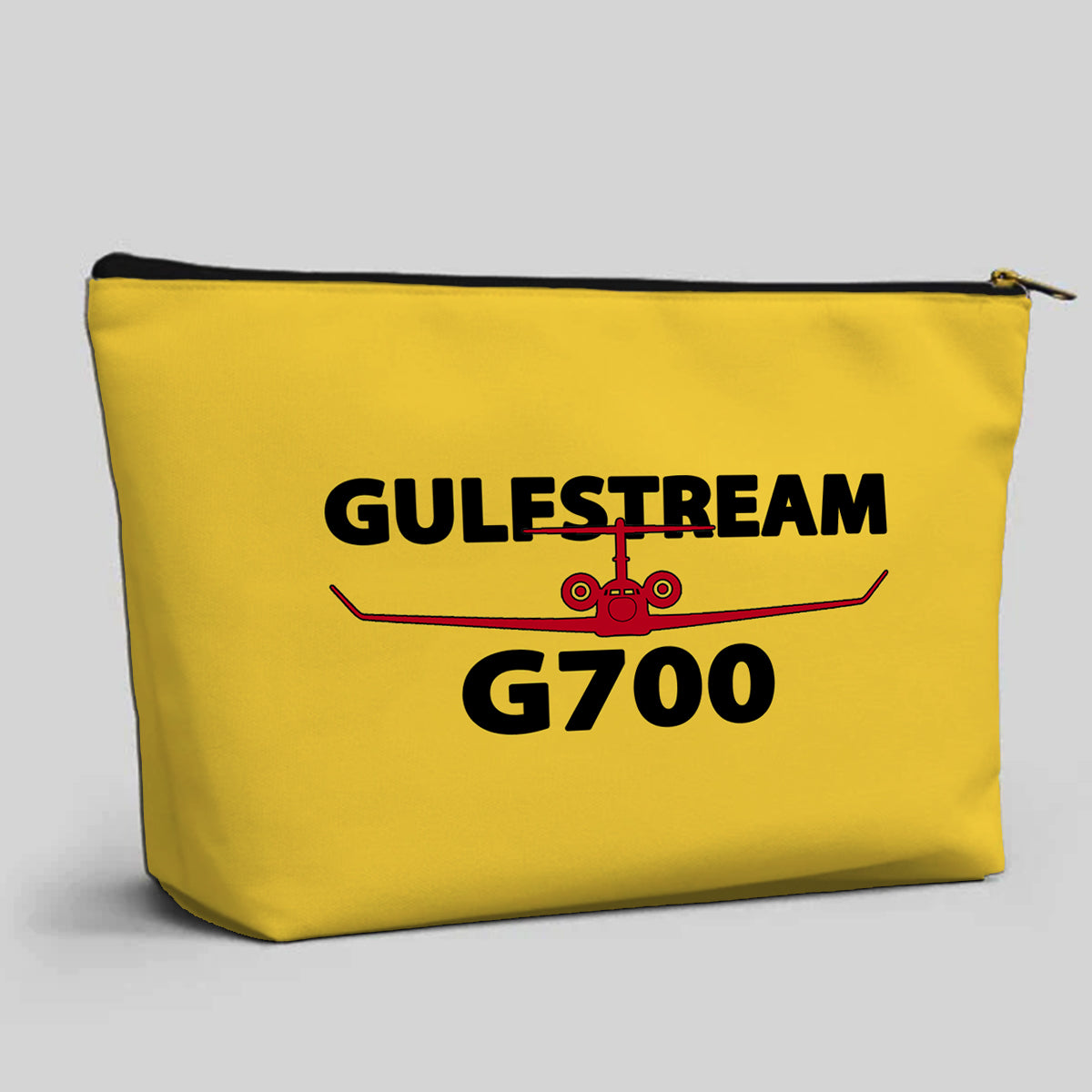 Amazing Gulfstream G700 Designed Zipper Pouch