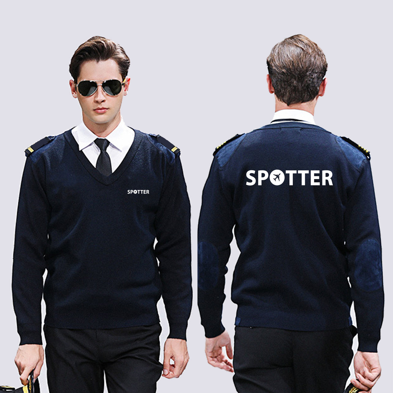 Spotter Designed Wool Pilot Sweaters