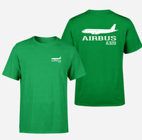 Thumbnail for Airbus A320 Printed Double-Side T-Shirts