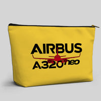 Thumbnail for Amazing Airbus A320neo Designed Zipper Pouch