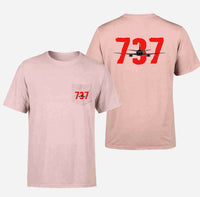 Thumbnail for Boeing 737 Designed Designed Pocket T-Shirts