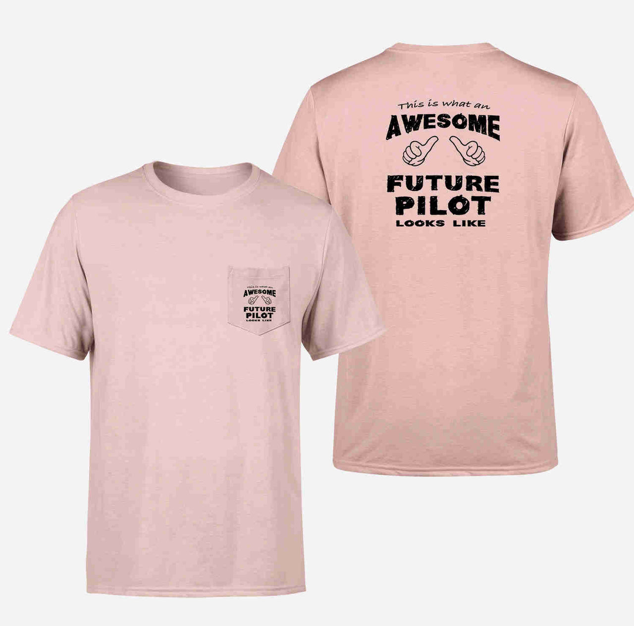 Future Pilot Designed Pocket T-Shirts