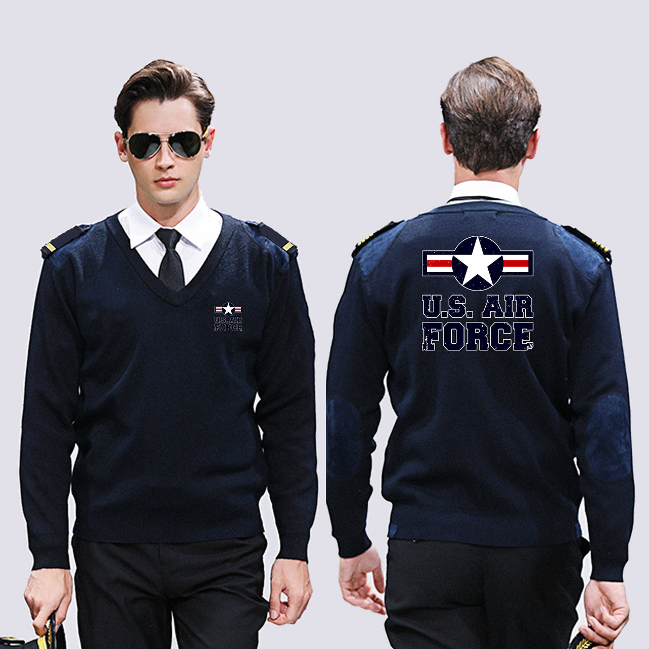 US Air Force Designed Wool Pilot Sweaters