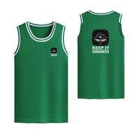 Thumbnail for Keep It Coordinated Designed Basketball Style Sports Tank Tops