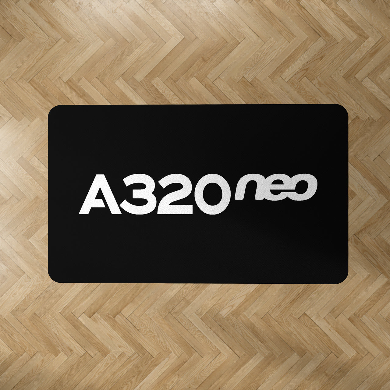 A320neo & Text Designed Carpet & Floor Mats