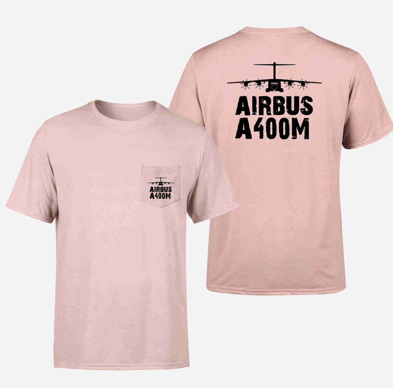 Airbus A400M & Plane Designed Pocket T-Shirts