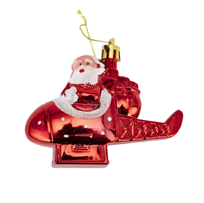 Flying Airplane Santa Claus  for Christmas Tree Didiseaon Ornaments