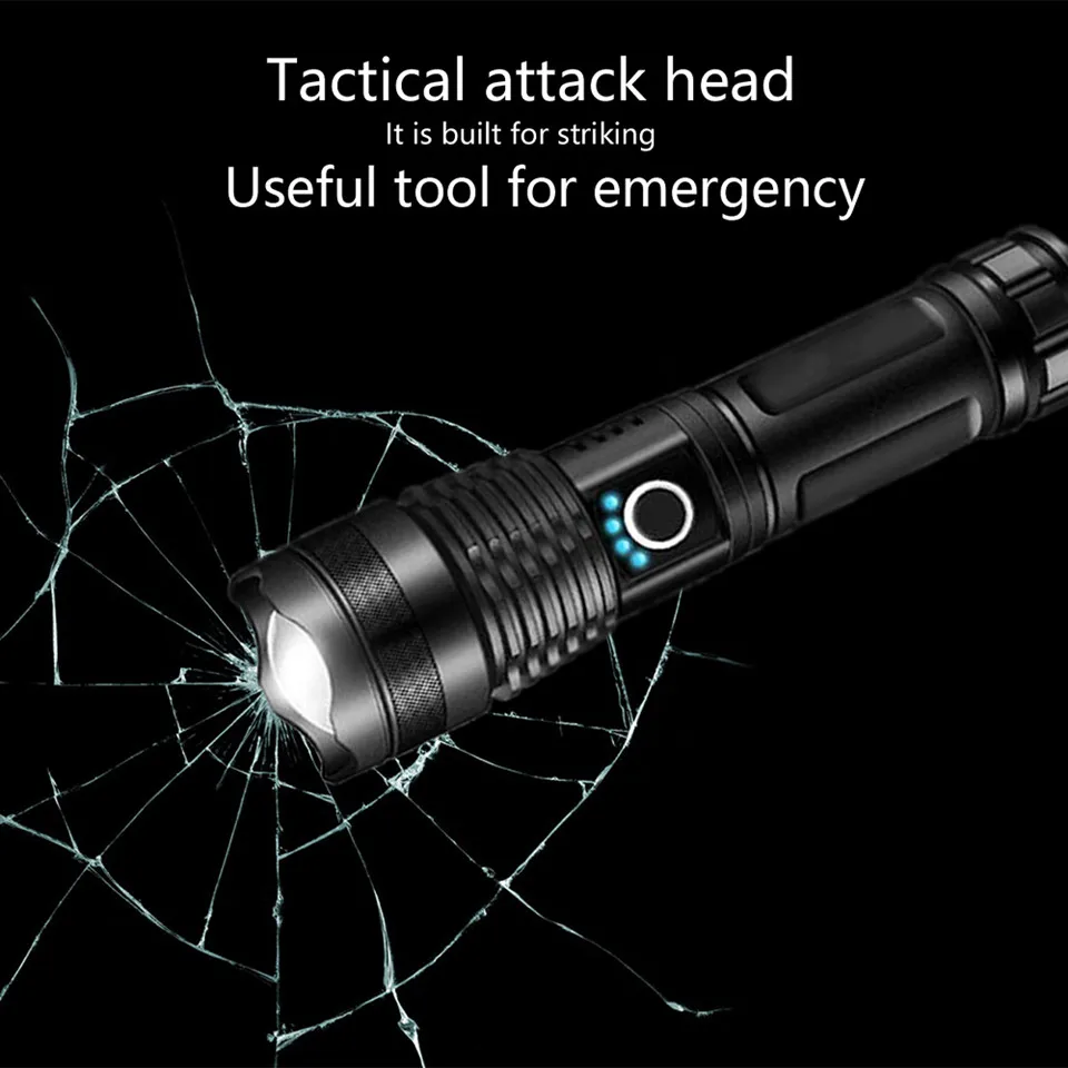 LED X80 p50 Strong Light Flashlight